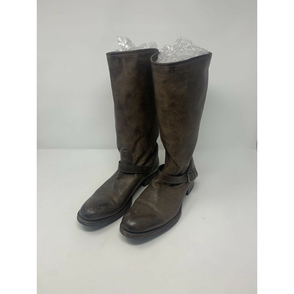 N.D.C. Womens Leather Under Knee High Boots Black Size 39.5 - 9